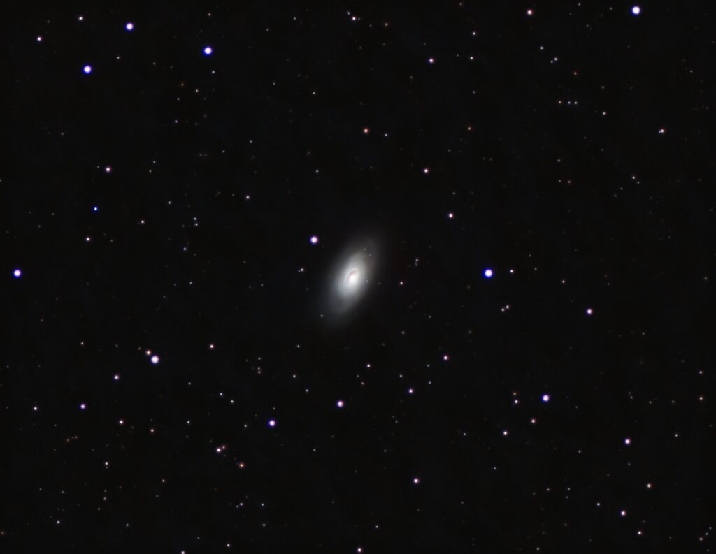 M 64, The Black Eye Galaxy, 60 x 120s, GraXpert and Siril Processed 06/18/2024