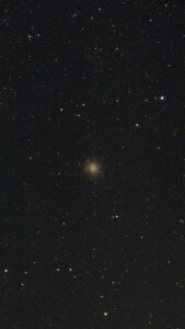 Messier 14, Globular Cluster, 5 minutes SeeStar EAA 08/24/2024