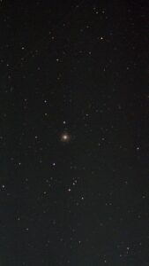 Messier 80, globular cluster, 10 minutes SeeStar EAA 08/24/2024