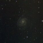 Messier 101, the Pinwheel Galaxy, 15 minutes SeeStar EAA 08/24/2024