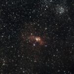 NGC 7635, the Bubble Nebula, 40 x 180s captured on 09/08/2024