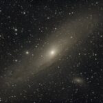 M 31 - The Andromeda Galaxy - AT66ED, ZWO ASI294MC Pro: 11 x 180s captured on 10/06/2024