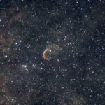 NGC 6888, The Crescent Nebula, 40 x 180 seconds captured on 10/08/2024