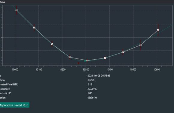 Learning NINA – Gemini Focuser Autofocus Configuration