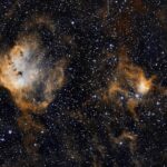 IC 417, IC 410, NGC 1931 - 12/02/2024 and 12/03/2024 - 200 x 180 seconds - HubbleMatic