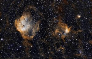 IC 417, IC 410, NGC 1931 - 12/02/2024 and 12/03/2024 - 200 x 180 seconds - HubbleMatic