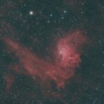 IC 405, The Flaming Star Nebula, 100 x 180 seconds, 12/07/2024