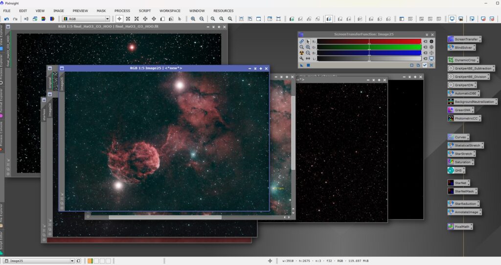 PixInsight Workspace