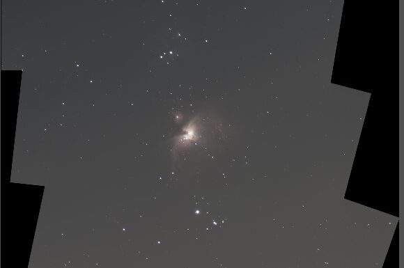 01/11/2025 – SeeStar Mosaic of M 42 and Orion’s Sword