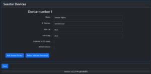 SCC Config - SeeStar Devices