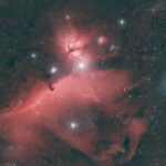 Horsehead Nebula, IC 434, the Flame Nebula, NGC 2024 - 121 x 180 seconds - 01/04/2025